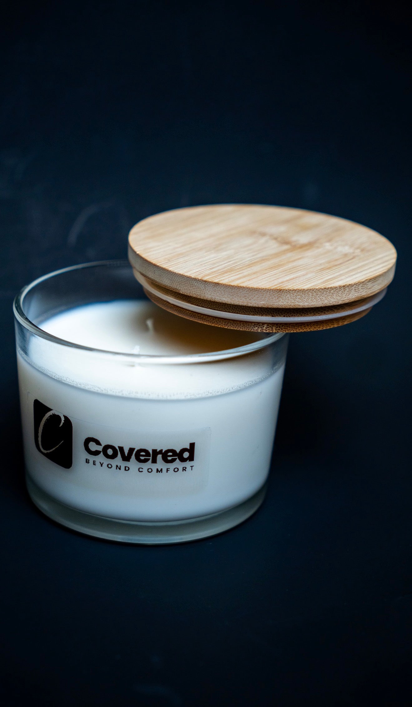 Covered candle